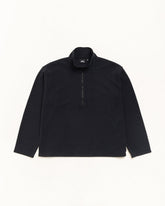 HALF ZIP THERMAL MOCK NECK