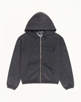 FADED GRAPHIC ZIP HOODIE