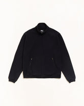 ZIP FLEECE MOCK NECK
