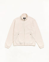 ZIP FLEECE MOCK NECK