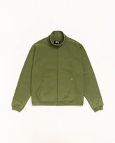 ZIP FLEECE MOCK NECK