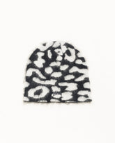 CASHMERE LEOPARD SKULLCAP