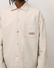 CANVAS WORK OVERSHIRT