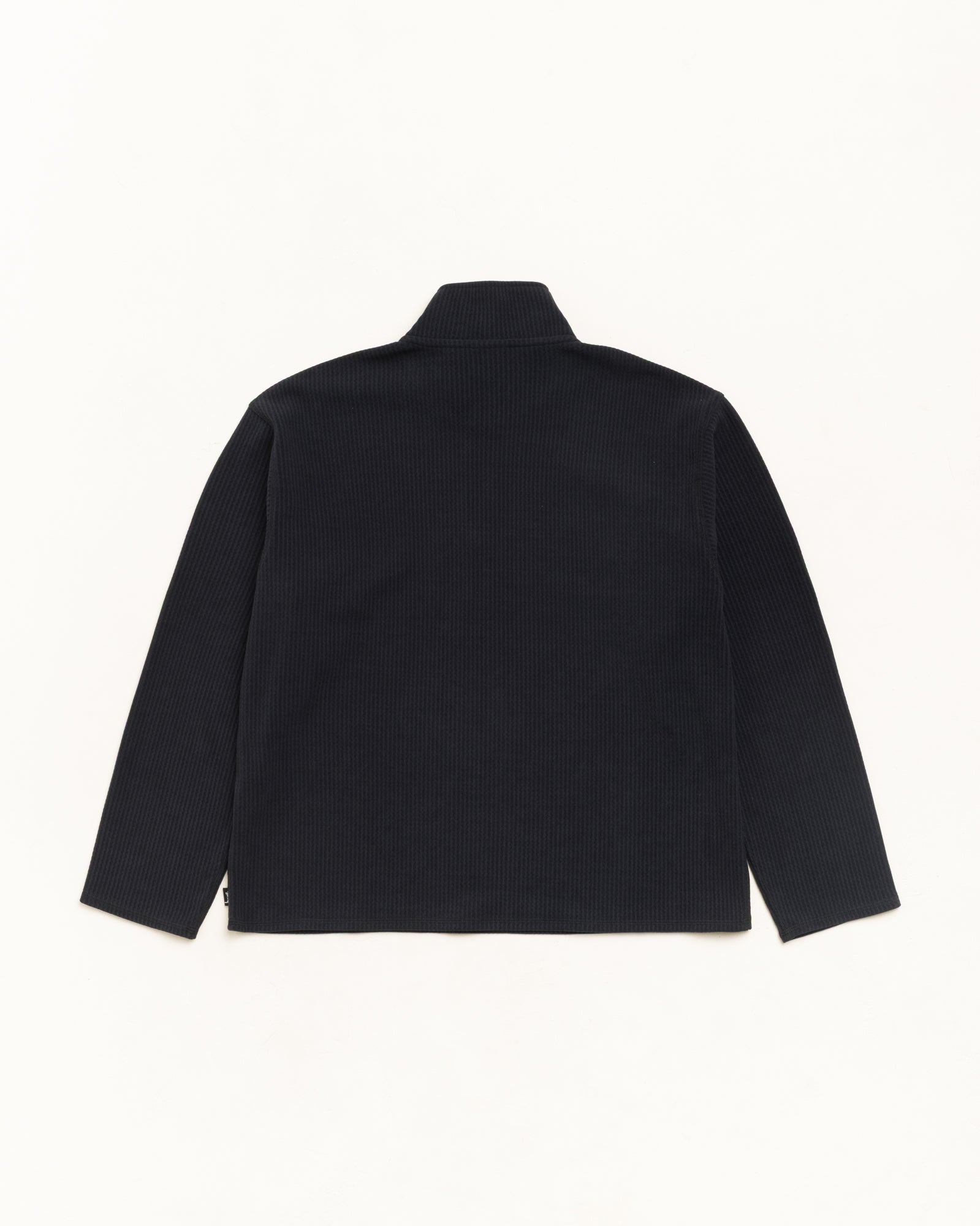 HALF ZIP THERMAL MOCK NECK