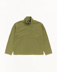 HALF ZIP THERMAL MOCK NECK