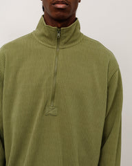 HALF ZIP THERMAL MOCK NECK