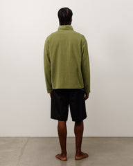 HALF ZIP THERMAL MOCK NECK