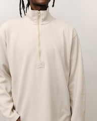 HALF ZIP THERMAL MOCK NECK