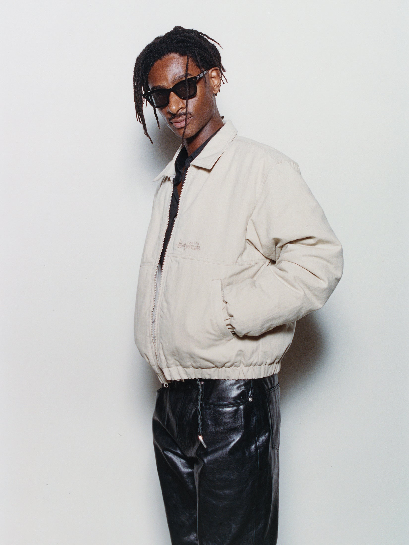 NYCO COLLARED WORK JACKET