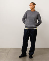 STRIPED WOOL BEACH PANT