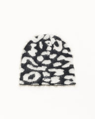 CASHMERE LEOPARD SKULLCAP