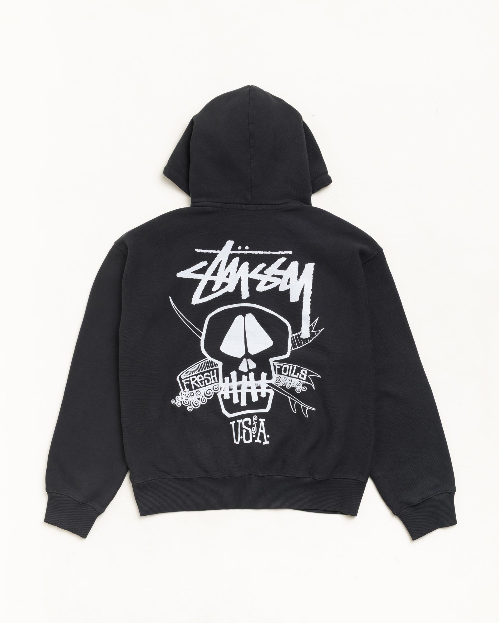 FRESH FOILS HOODIE GARMENT DYED