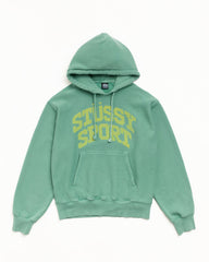 BLOCK SPORT HOODIE GARMENT DYED