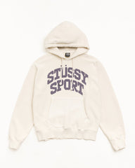 BLOCK SPORT HOODIE GARMENT DYED