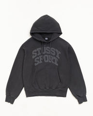 BLOCK SPORT HOODIE GARMENT DYED