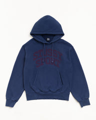 BLOCK SPORT HOODIE GARMENT DYED