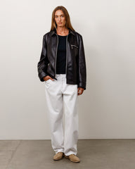 JUNYA LEATHER JACKET